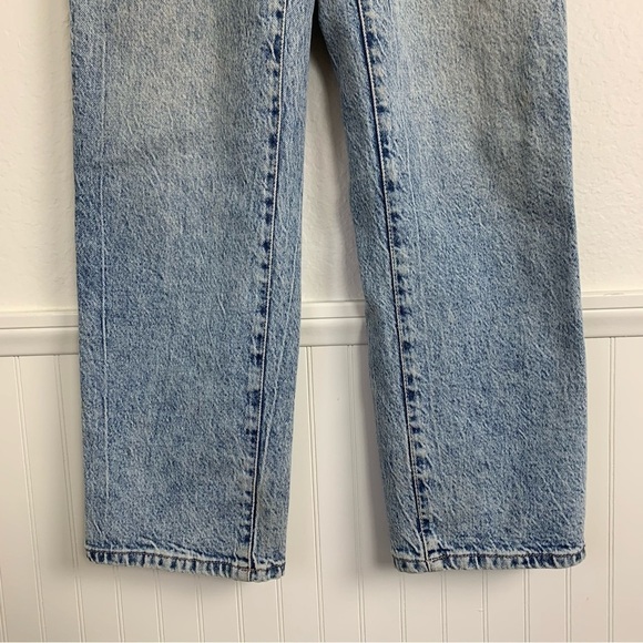 Garage Denim Vintage Straight Acid Wash Jeans - Picture 14 of 17